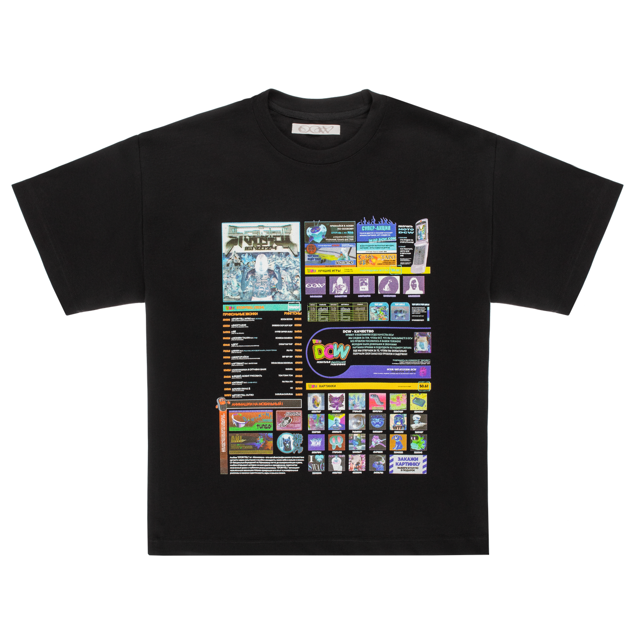 RINGTONE T-SHIRT (BLACK)
