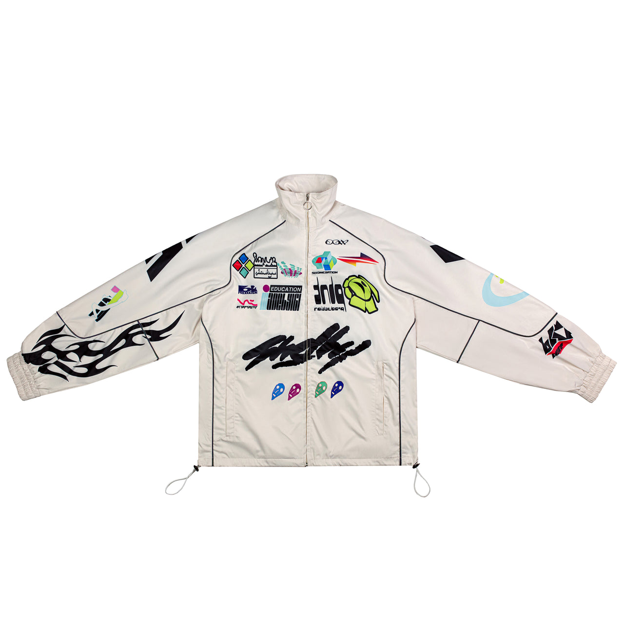 SHELBY TRACK JACKET (WHITE)