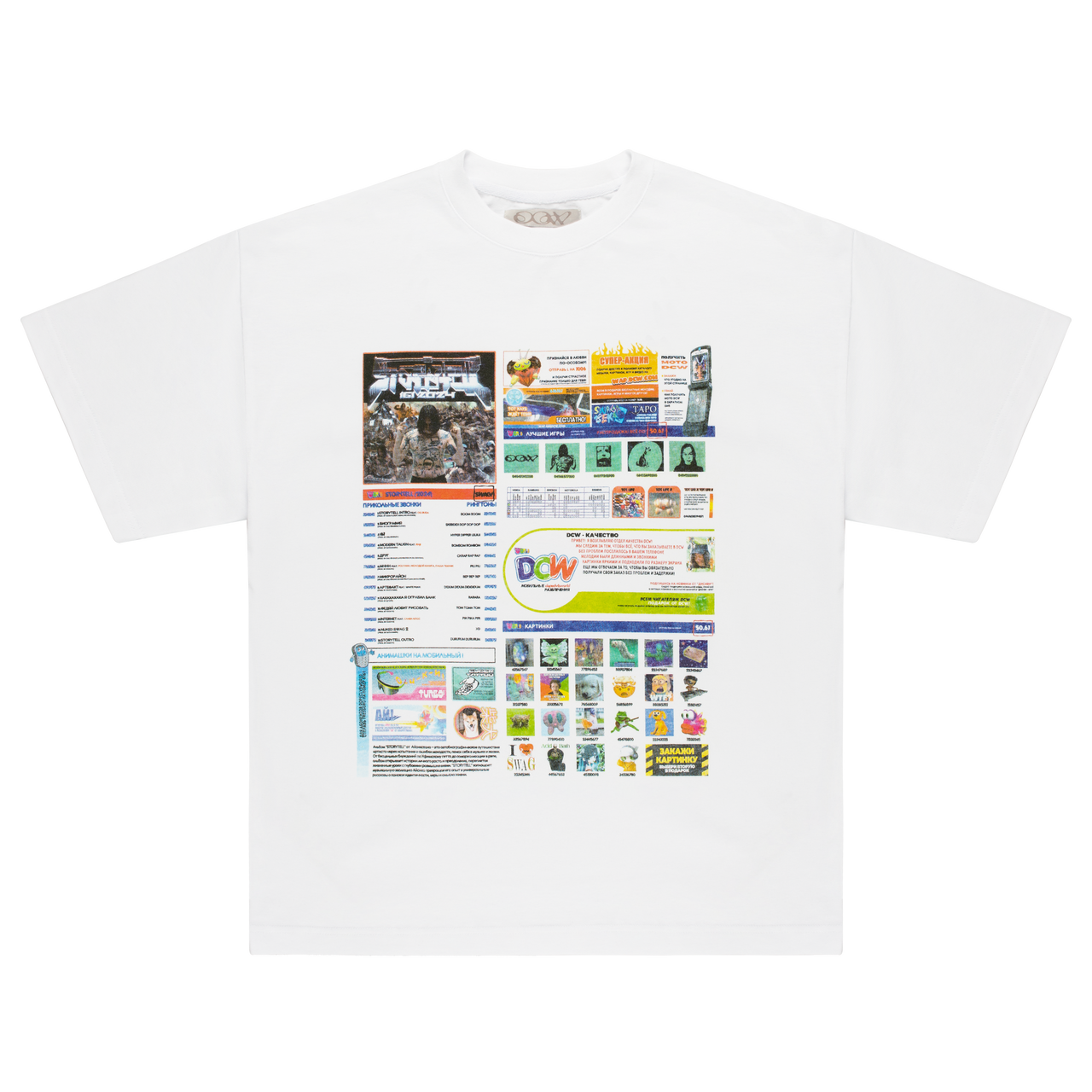RINGTONE T-SHIRT (WHITE)